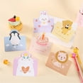 thumbnail image 3 of Tarjeta de felicitación para el Día de San Valentín, tarjetas de invitación de animales de dibujos animados encantadores, invitaciones de fiesta de cumpleaños para niños, tarjeta de mensaje de bendici, 3 of 4