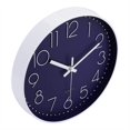 thumbnail image 4 of Reloj de Pared jomparis 12" Cuarzo Silencioso Azul Marino, 4 of 6