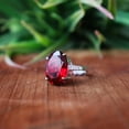 thumbnail image 6 of Ruby Gemstone Ring, 925 Silver Ring, Prong Setting Ring, Minimalist Ring, Oval Cut Gemstone, Bohemian Ring, Unisex Jewelry, Spiritual Ring**, 6 of 9