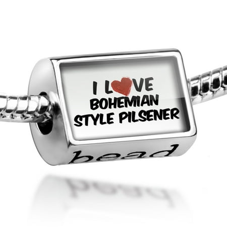 - Bead I Love Bohemian Style Pilsener Beer Charm Fits All European Bracelets