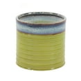 thumbnail image 6 of DecMode 9", 7", 6"H Handmade Indoor Outdoor Green Porcelain Planter (3 Count), 6 of 9