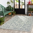 thumbnail image 6 of LR Home Victoria 8' x 10' Navy/Gray Medallion Indoor/Outdoor Area Rug, 6 of 6