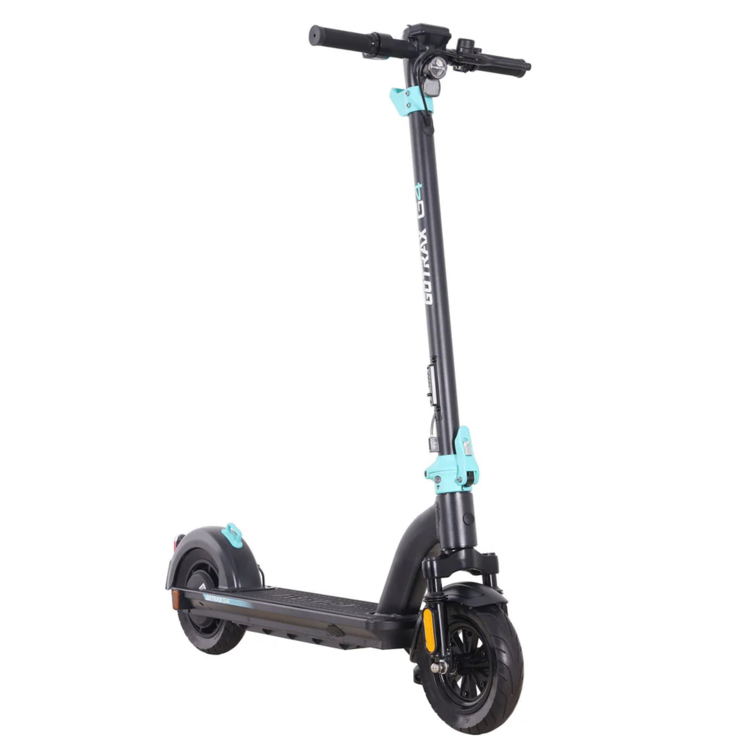 GOTRAX G4 PRO Adult Electric Scooter with 10"solid tires, 36V 10.4Ah, 20mph, 25mile Range, 264 lbs Max Load, Cyan