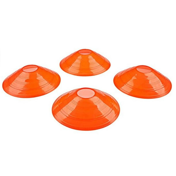 Plastic Training Disc Cones Sports Training Drills, 4Pack Walmart