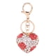 thumbnail image 2 of Romántico Amor Corazón Rosa Flor Cristal Llavero Llavero Encanto Monedero Bolsa Colgante Regalo Rojo ANGGREK Otros, 2 of 3