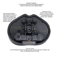 thumbnail image 6 of NFTIGB Extra Wide Bike Seat Cushion Enlarged Thickened Waterproof Bicycle Saddle Foldable Comfortable Design for Mountain Road Cycling Black Replacement Parts Men Women Outdoor Riding Gear, 6 of 9