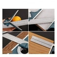 thumbnail image 5 of Universal Ruler Set Combination Square Protractor Esquadro Right Angle Combination Square Protractor, 5 of 6