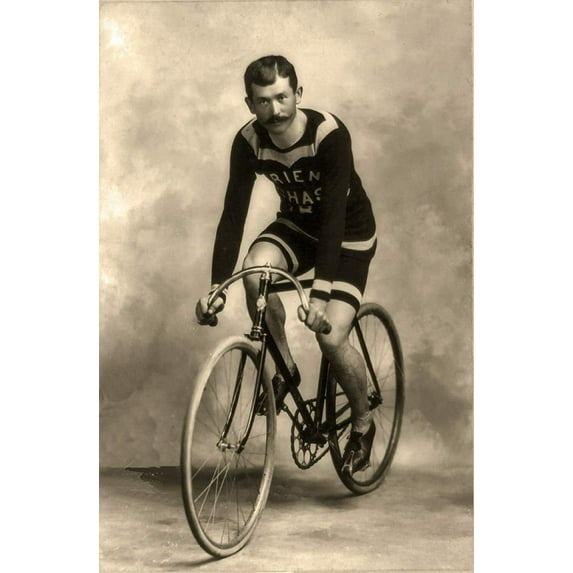 Cyclist - CANVAS OR FINE PRINT WALL ART