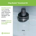 thumbnail image 4 of Kit Knockout Punch Greenlee 7238SB Slug-Buster con llave, 4 of 8