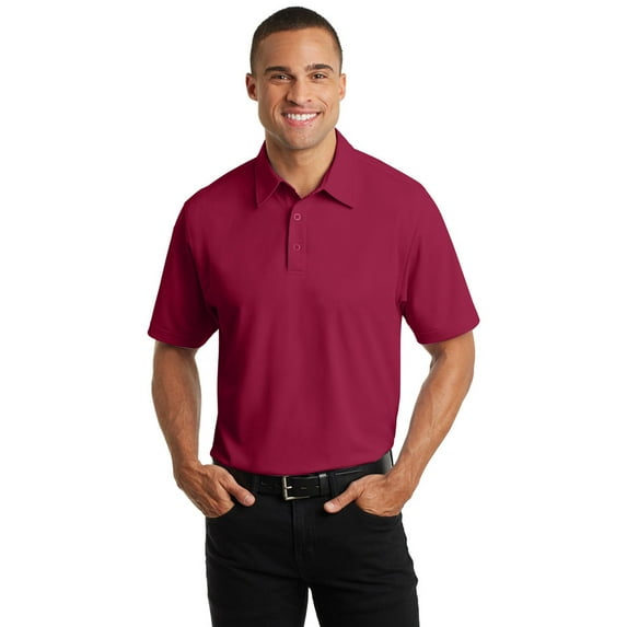 Port Authority K571 Dimension Polo Shirt - Red Rush - 2X-Large