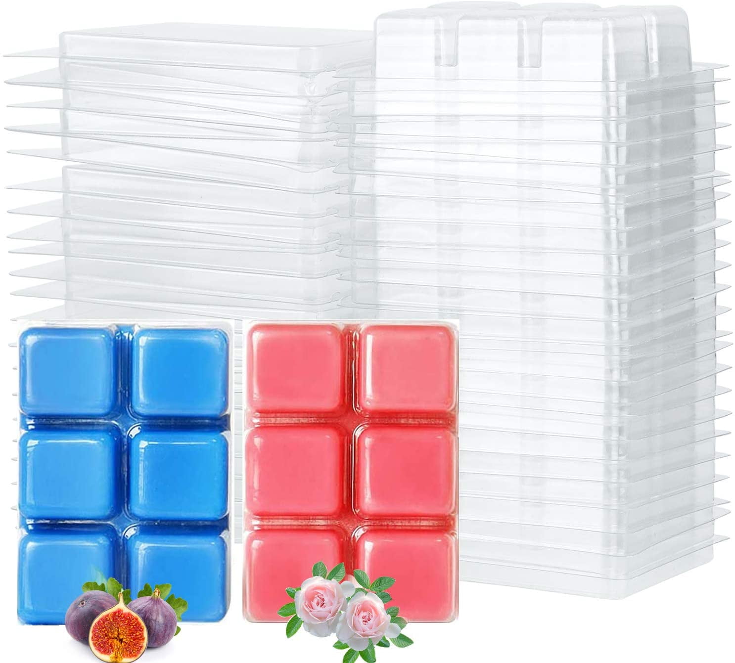 Soaps Finger bar 10-section 4-cavities Silicone Mould Wax Melts Candles Resin