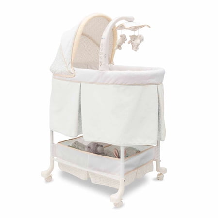 Delta Children BeautyRest Studio Gliding Bassinet, Sunflower