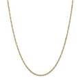 thumbnail image 1 of 14K Yellow Gold chain Singapore 30 in 1.6 mm, 1 of 5