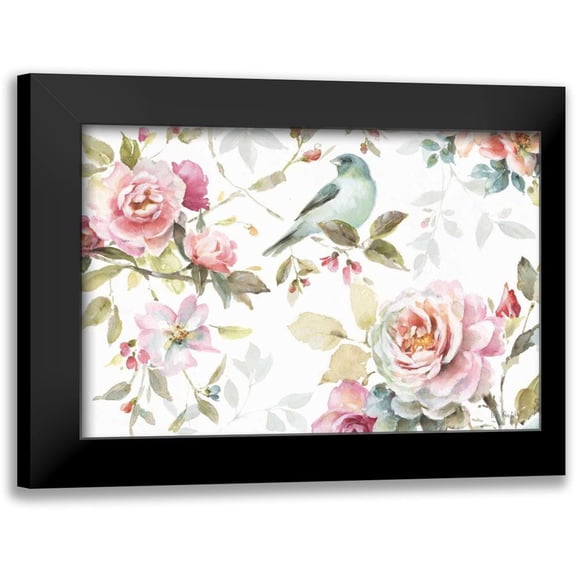 Audit, Lisa 14x11 Black Modern Framed Museum Art Print Titled - Beautiful Romance III