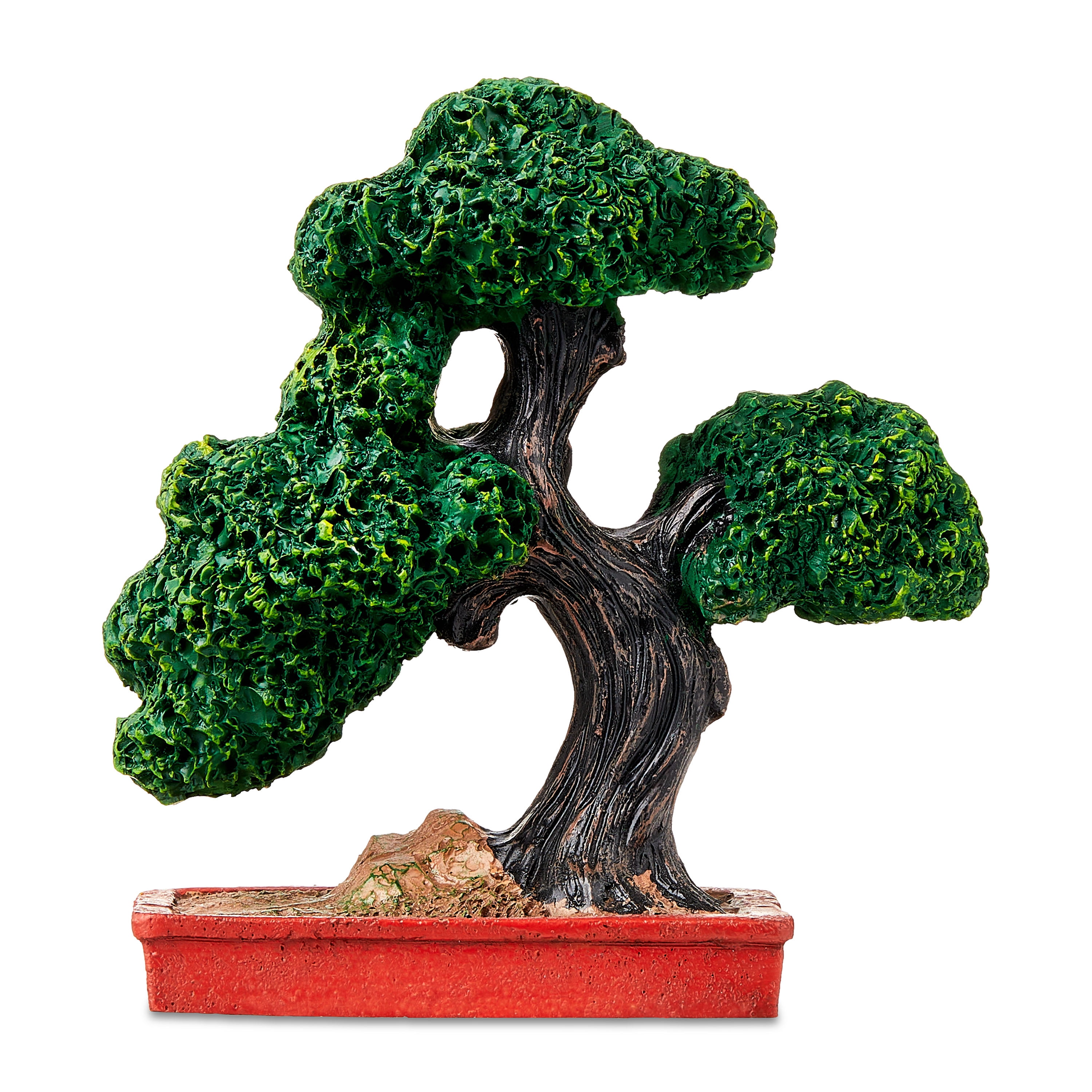 Vibrant Life Aquarium Decor, Bonsai Tree Ornament, 4.25" x 1.77" x 4.33"