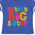 thumbnail image 4 of Inktastic Cutest Big Sister Girls Toddler T-Shirt, 4 of 5