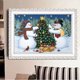 thumbnail image 3 of Cuadros Decorativos Kit de bordado de pintura de diamante redondo de taladro completo DIY árbol de Navidad muñeco de nieve DQrwqpou Nuevos Originales, 3 of 8