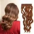 thumbnail image 1 of EXHUMKY 4Ud Extensiones De Clip En Marrón Para Rápidos, 1 of 6