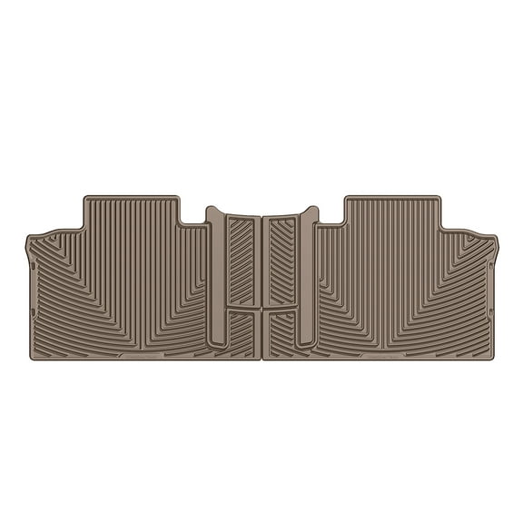 WeatherTech All-Weather Floor Mats compatible with 2013-2020 Toyota Sienna - 2nd Row, Tan