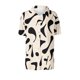 thumbnail image 2 of TaTaai Women's Loose Fit Printed Shirt Short Sleeve Collar Button Front Casual Summer Oversized Chic Blouse Top for Work Date Travel Gift, 2 of 7