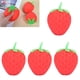 thumbnail image 3 of Juguetes Invietos de la Bola de Masa de Fresa, Juguete de Estrés de Fresa Duradero 12 Pezas Realistas para El Alivio del Estrés para Los Estudiantes, 3 of 7