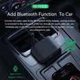 thumbnail image 5 of Adaptador de Audio Bluetooth 5.3 Transmisor Receptor 2 en 1 Reproduce Música Estéreo Inalámbrica con Entrada AUX de 3,5 mm Batería de 300 MAh, 5 of 5