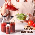 thumbnail image 4 of Botella de vidrio Elumeiro Boston 120 ml con tapa, paquete de 54, 4 of 7