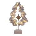 thumbnail image 3 of Mini adorno navideño de mesa con lámpara Adorno navideño Manualidades Decorativas Árbol, 3 of 9