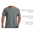 thumbnail image 4 of Remera CRZ YOGA Cloudweight Ligera Deportiva Gris L, 4 of 6