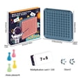 thumbnail image 2 of Big Save, Casse-Tête d'École Primaire HWRETIE Table d'Addition 99 pour l'Éducation Précoce Table de Formules de Multiplication 99 pour Plateau, Jouet d'Enseignement de Jeu Table d'Arithmétique pour Enfants, 2 of 3