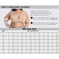 thumbnail image 5 of Valcatch Maternity Nursing Bras for Breastfeeding Women Plus Size Seamless Wireless Bra Beige, 5 of 8