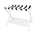 thumbnail image 1 of pitrice Support de Valise Pliant Support de Valise Multifonction avec Sangles en Nylon Robustes Blanc 68x45x55cm, 1 of 6