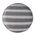 thumbnail image 3 of Hometrends Inflatable Ottoman - Grey Stripe, 3 of 3