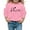 Pink, variant on Big Kids Casual Short Sleeve T Shirt Soft Crewneck Graphic Print Top Girls Clothes Pink Size 8-9T