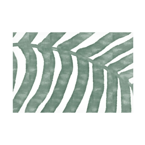 Trademark Fine Art Pictufy Studio II LEAF GREEN Canvas Wall Art