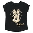 thumbnail image 3 of Disney Minnie Mouse Metallic Print T-Shirt and Tulle Mesh Skirt Polka Dots Toddler to Big Kid, 3 of 5