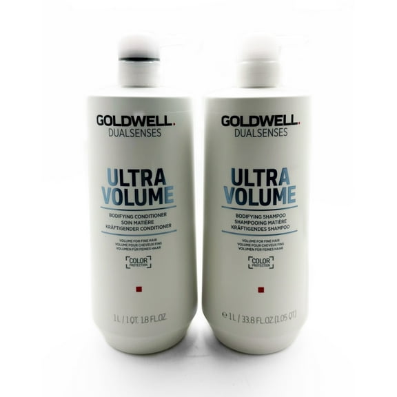 Goldwell Dualsenses Ultra Volume Bodifying Shampoo And Conditioner Combo 1000ml