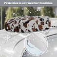 thumbnail image 4 of Housse de Climatiseur Imprimé Vache Compatible avec Remorque de Voyage Extérieure Protection AC pour Toit de Voyage Facile à Installer, 4 of 7