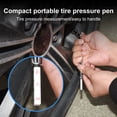 thumbnail image 4 of Tire Pressure Pen No Battery Needed Good Air Tightness 4-sided Scale 360 Degrees Rotation Tire Pressure Tester Workshop Supply, 4 of 8