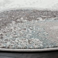 thumbnail image 3 of SAFAVIEH Aria Abram Abstract Area Rug, Ivory/Plum, 6'5" x 6'5" Round, 3 of 8