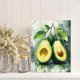 thumbnail image 2 of Qisvanset Framed Canvas Wall Art 12x16 Inch Avocado Fruit of The Spirit Nursery Bible Art, 2 of 5