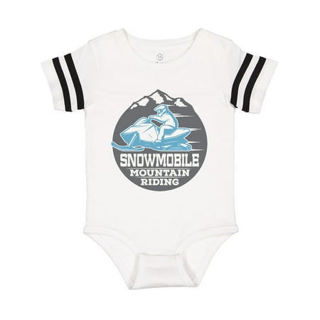 

Inktastic Snowmobile Rider Mountain Riding Gift Baby Boy Bodysuit