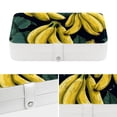 thumbnail image 4 of Banana Portable PU Leather Organizer Box with Removable Compartment for Jewelry Display and Storage - Jewelry Boxes Included, 4 of 6
