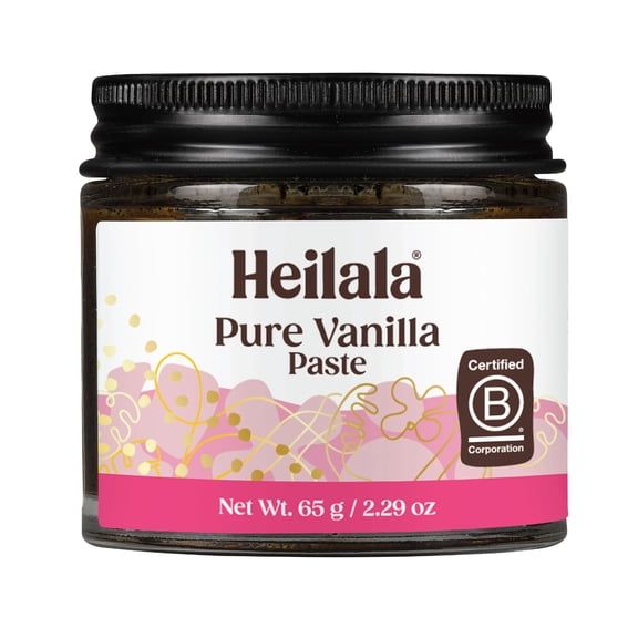 Heilala Premium Vanilla Bean GGA1 Paste - 2.29 oz | Chef-Preferred | Ethically Sourced Bourbon Vanilla | Founded in Tonga, Giving Back with Every Jar