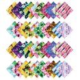 thumbnail image 2 of Soimoi 40Pcs Tie Dye Print Cotton Precut Fabrics For Quilting Craft Strips 2.5x42inches Jelly Roll - Multicolor, 2 of 7