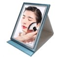 thumbnail image 1 of Led Lighted Vanity Mirror，180° Rotation USB Charging Stepless Dimming Fordable Makeup Cosmetic Bathroom Standing Desktop Mirror, 1 of 8