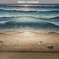 thumbnail image 5 of Ambesonne Seascape Place Mats Set of 4, Fish Eye Effect Oceanic, Standard Size, Blue Pale Brown, 5 of 5