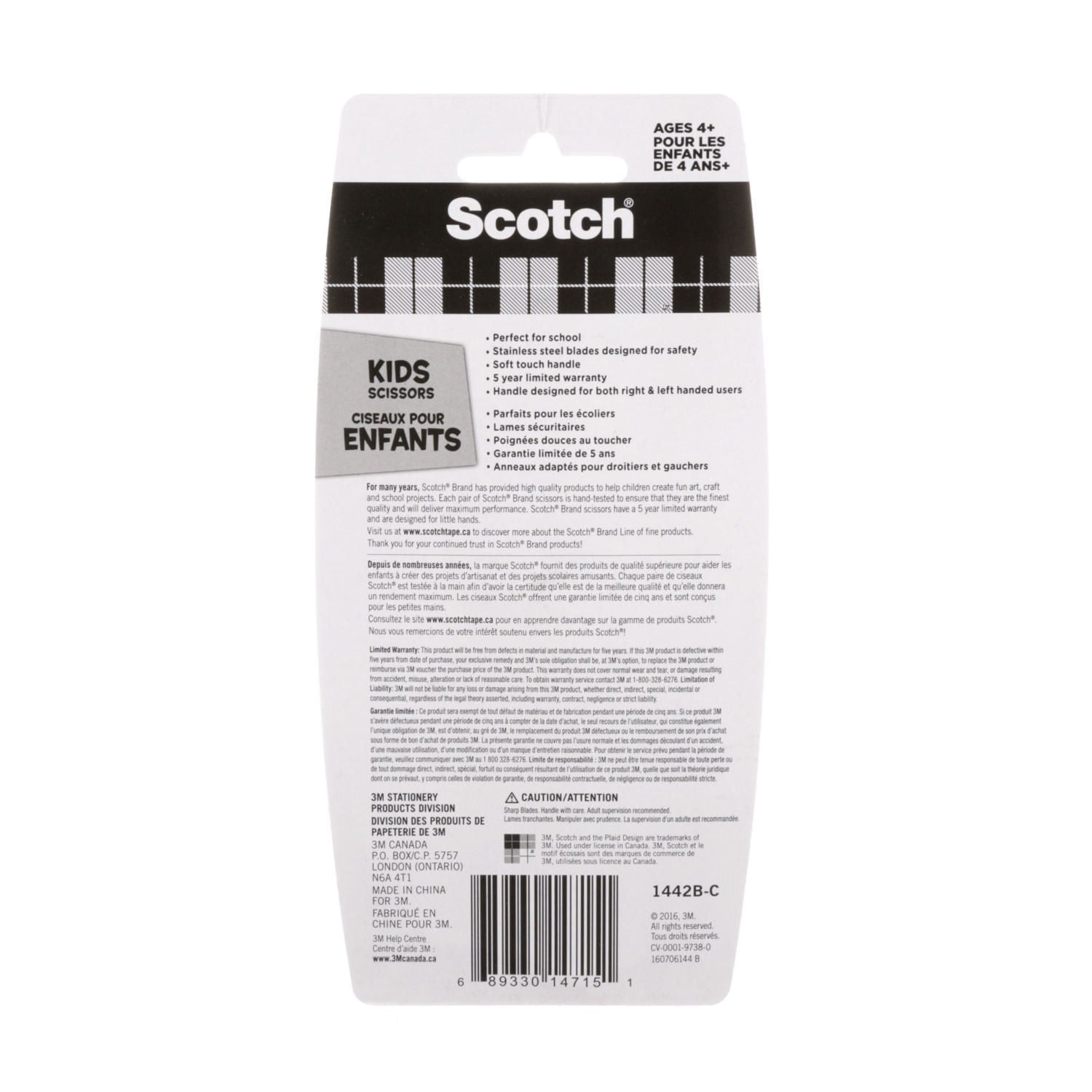 Scotch® Kids 5" Scissors - Blunt Tip