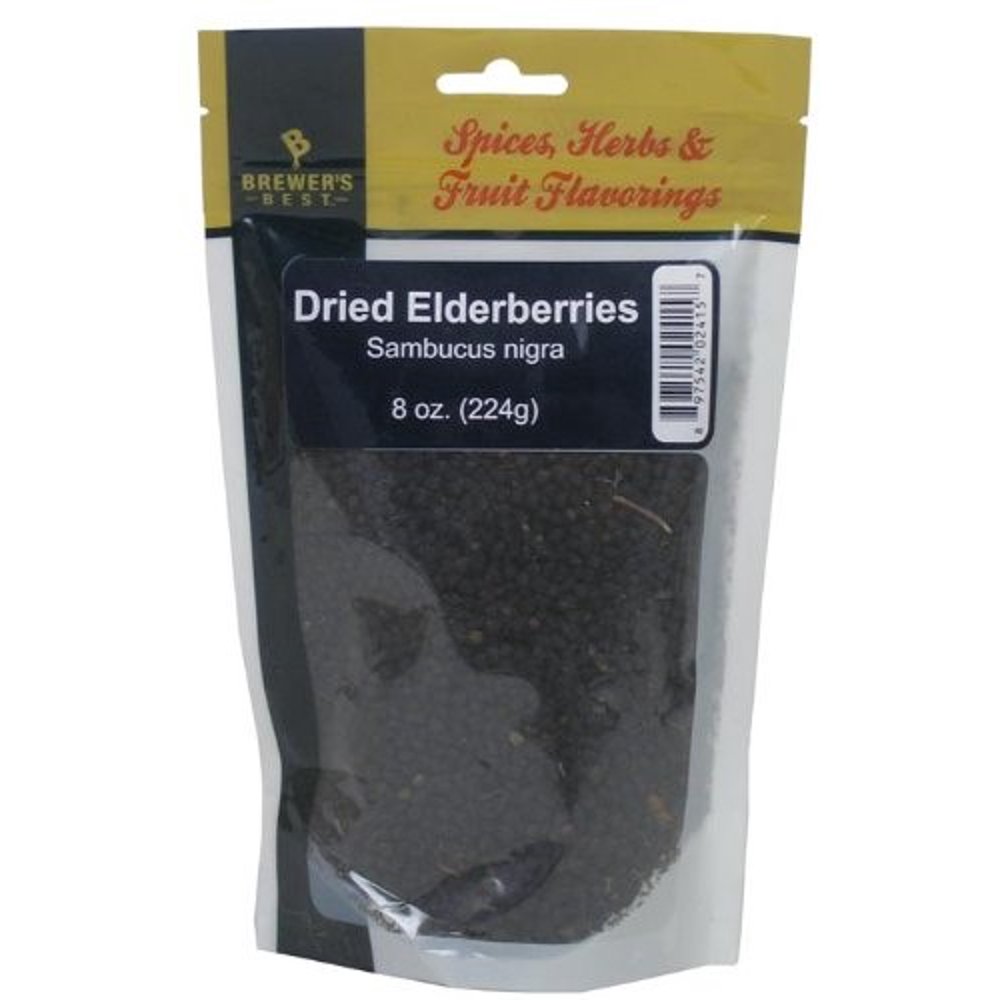 Dried Elderberries 8 oz.
