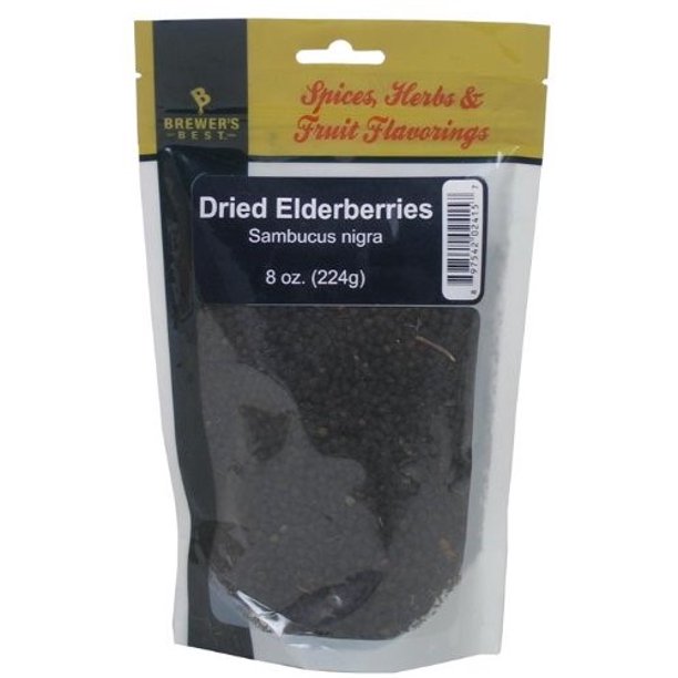 Dried Elderberries 8 oz.